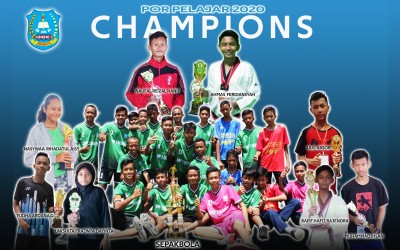 Sabet 10 Trofi POR Pelajar 2020