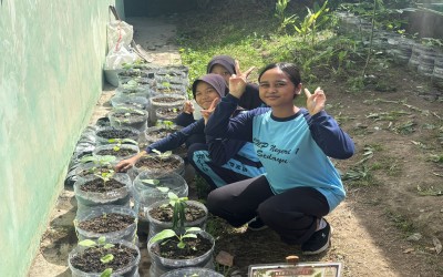 Dari Lahan Kosong Menjadi Kebun Produktif melalui Kolaborasi SMP Negeri 1 Sedayu dan Dinas Ketahanan Pangan dan Pertanian Kabupaten Bantul